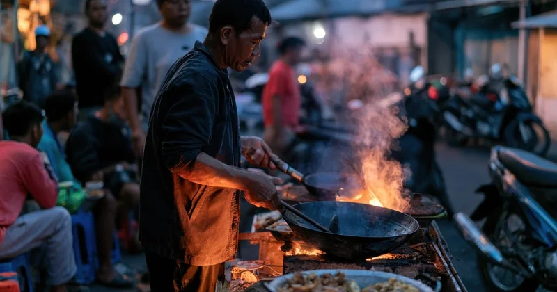 La cuisine de rue s'appuie sur des savoir-faire anciens et exigeants